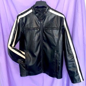 SOLD!   Wilson’s Leather | StreetLegal PVC MotoJacket
Size M